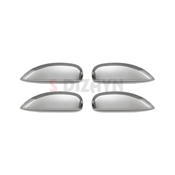 S-Dizayn Dacia Logan Mcv Krom Kapı Kolu 4 Kapı 2013-2020 - Resim 2