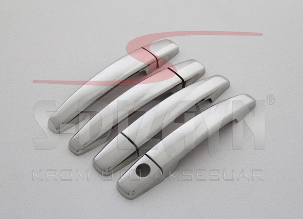 S-Dizayn Chevrolet Cruze HB Krom Kapı Kolu 4 Kapı 2011-2019 - Resim 2