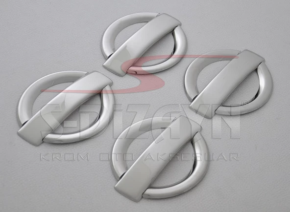 S-Dizayn Fiat Doblo Krom Kapı Kolu 4 Kapı 2000-2010 - Resim 2