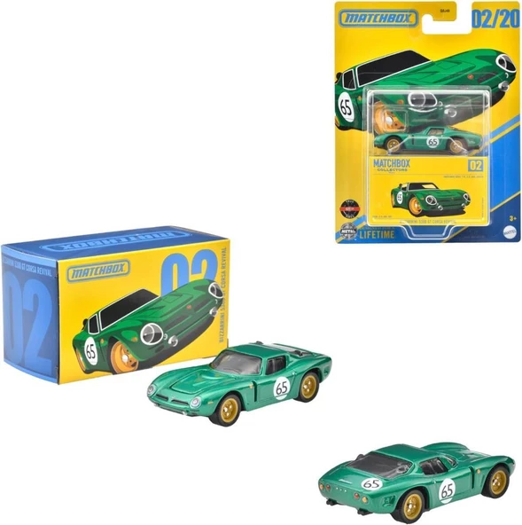 Matchbox Koleksiyon Araçlar GBJ48 - JCL33 BIZZARRINI 5300 GT CORSA REVIVAL - 2