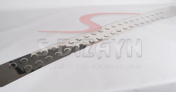 S-Dizayn Citroen Nemo Krom Arka Tampon Eşiği 2008-2017 - 1