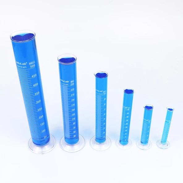 DERECELİ SİLİNDİR (25 ml. Cam) MEZUR - Resim 5