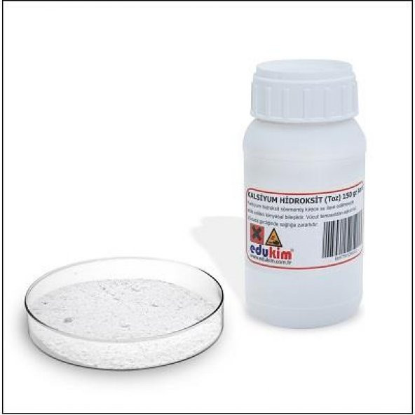 KALSİYUM HİDROKSİT (TOZ) 150 GR AMB - Resim 2