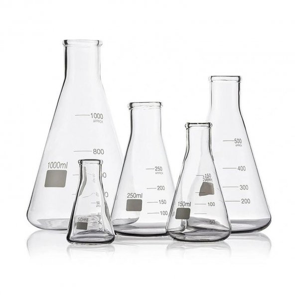 ERLENMAYER (100 ml. Cam) - Resim 3