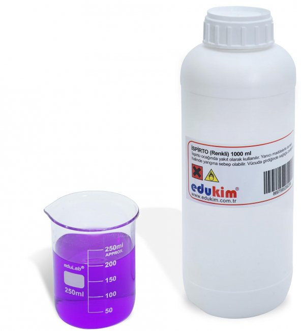 İSPİRTO (RENKLİ) 1000 ML