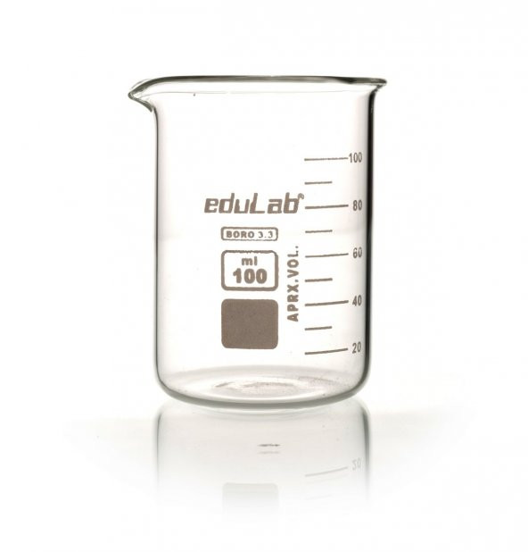 BEHERGLAS (100 ml. Cam) - Resim 2