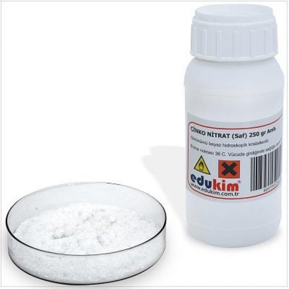 ÇİNKO NİTRAT (SAF) 250 GR AMB. - Resim 2