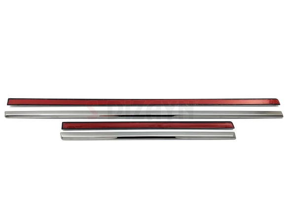 S-Dizayn Citroen C4 HB Kapı Koruma Çıtası Krom 2010-2020 - 4