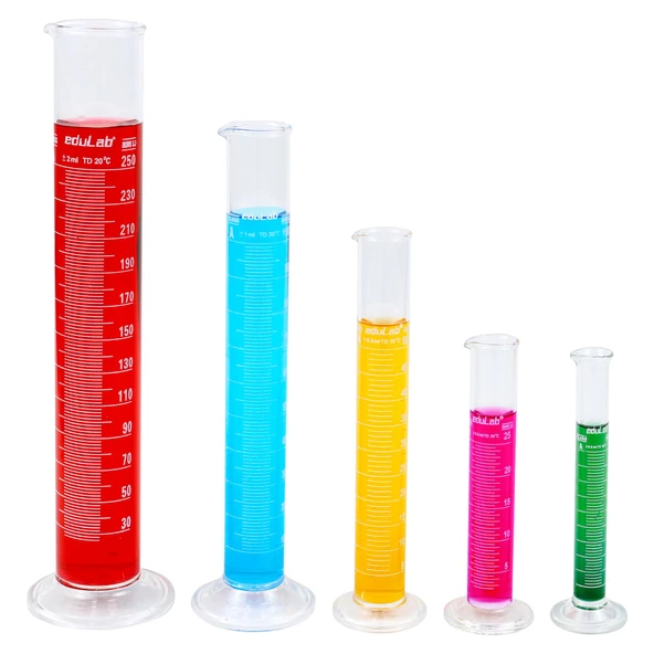 DERECELİ SİLİNDİR (50 ml. 1/2 Böl. Cam) MEZUR - Resim 4