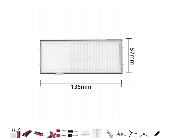 srfn ticaret Roborock S8 Max / S8 MaxV / S7 MaxV Ultra / S80-S85 Uyumlu Aksesuar Seti ürün görseli 1