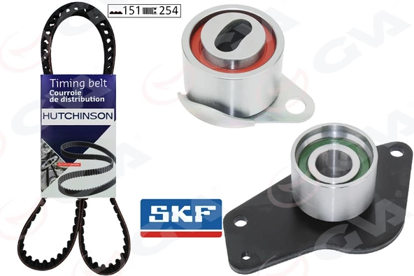 EKSANTRİK GERGİ KİTİ 151x254 CLIO I-II 97- -KANGOO 97- -EXP 97- 1.9D F8Q K015484XS