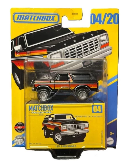 Matchbox Koleksiyon Araçlar GBJ48 - JCL35 1978 FORD BRONCO