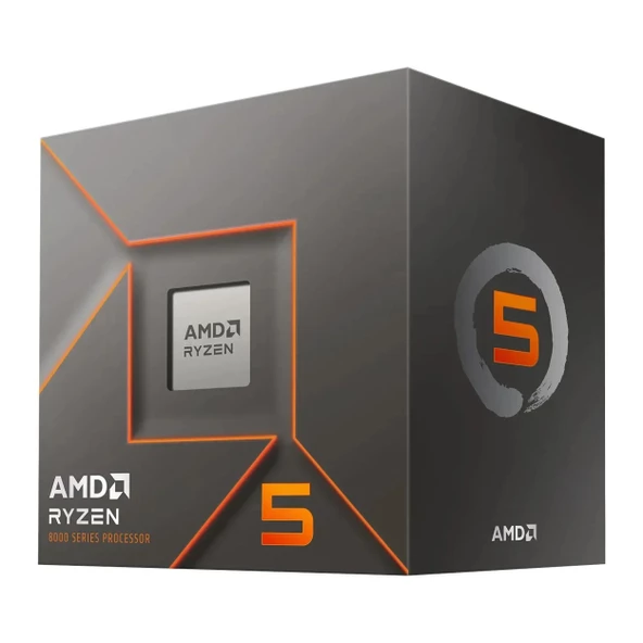 AMD Ryzen 5 8600G 6C 4.3GHz 16MB AM5 Kutulu Fanlı İşlemci