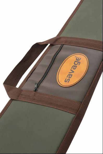 Lüks Tüfek Kılıfı - Savage - Cepli - Koyu Haki - 71 Namlu - Resim 3