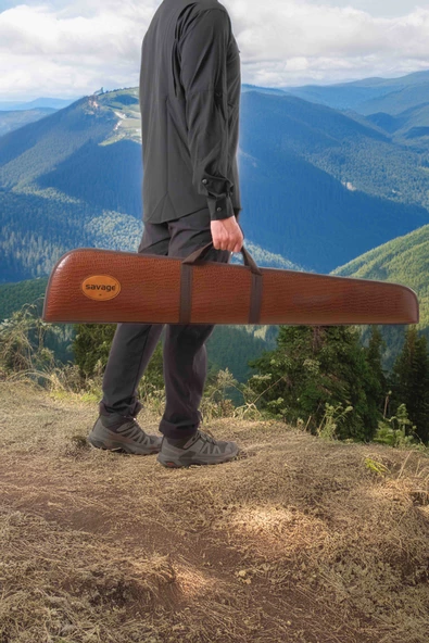 Lüks Tüfek Kılıfı - Savage - Kiremit Yılan - 71 Namlu - Resim 6