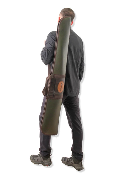 Lüks Tüfek Kılıfı - Savage - Cepli - Koyu Haki - 71 Namlu - Resim 5