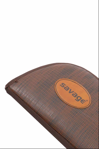 Lüks Tüfek Kılıfı - Savage - Kahve Yılan - 66 Namlu - 3