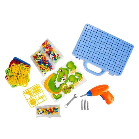 3D Eğitici Matkap Seti URT014-001 - 5