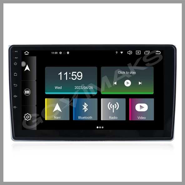 AUDİ A4 2002-2008 UYUMLU 8 GB RAM 128 GB HAFIZA ANDROID MULTIMEDIA TEYP - Resim 9