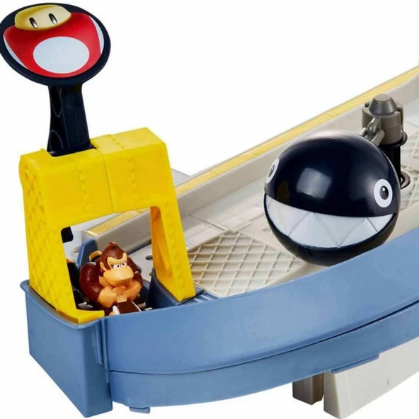 Hot Wheels Mario Kart Çılgın Yaratıklar Oyun Seti- Mavi Su Dünyası - 4