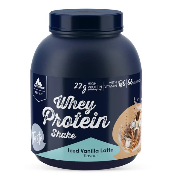 Multipower Whey Protein Shake 2000 Gr Vanilya Latte