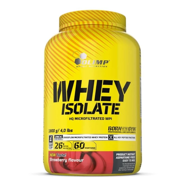 Olimp Whey Protein Isolate 1800 Gr İzole Protein Çilek