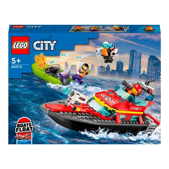 LEGO City İtfaiye Kurtarma Teknesi 60373 - 9