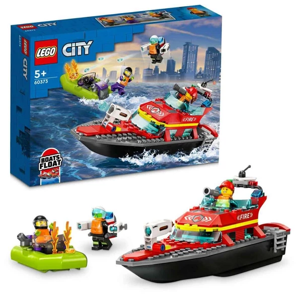 LEGO City İtfaiye Kurtarma Teknesi 60373 - 7