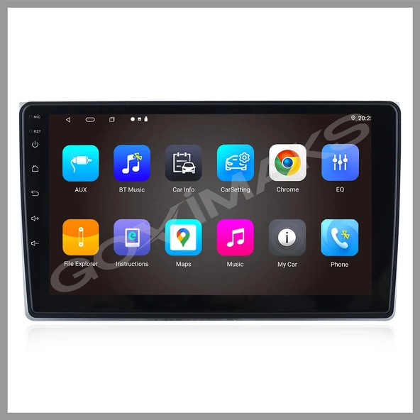 AUDİ A4 2002-2008 UYUMLU 8 GB RAM 128 GB HAFIZA ANDROID MULTIMEDIA TEYP - Resim 7