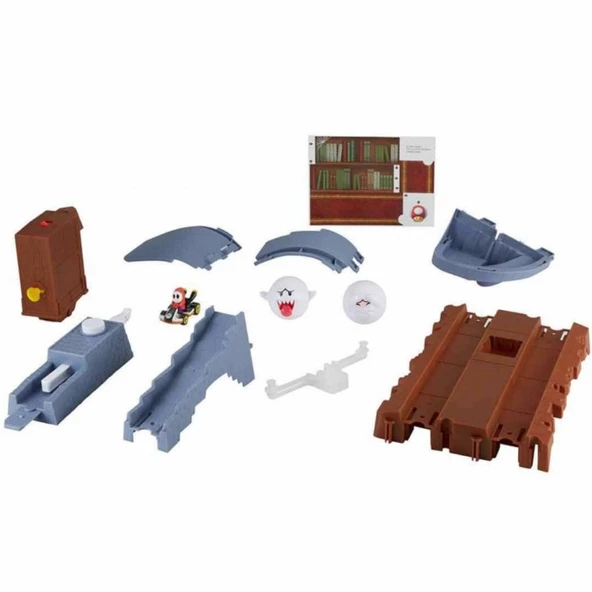 Hot Wheels Mario Kart Çılgın Yaratıklar Oyun Seti- Mavi Su Dünyası - 7