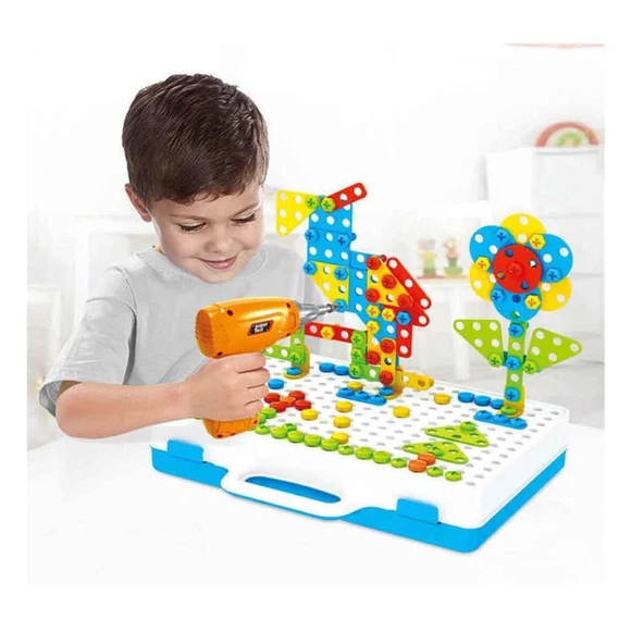 3D Eğitici Matkap Seti URT014-001 - 6