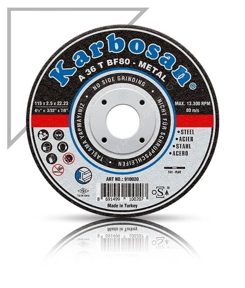 KARBOSAN METAL KESİCİ NK 115 0.0 22.23