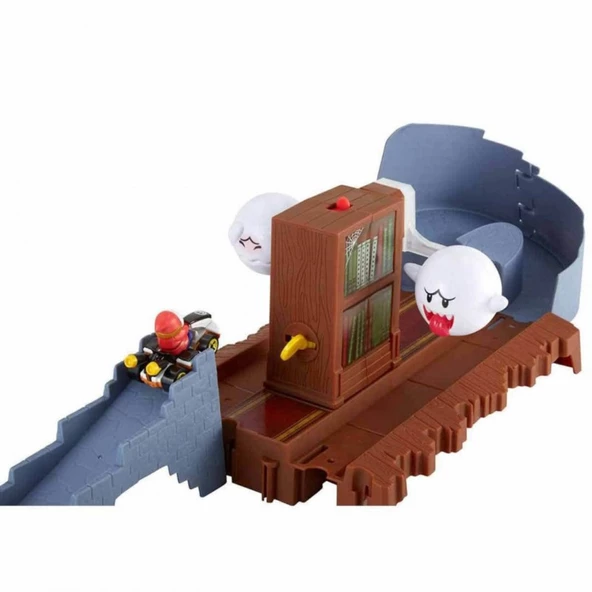 Hot Wheels Mario Kart Çılgın Yaratıklar Oyun Seti- Mavi Su Dünyası - 6