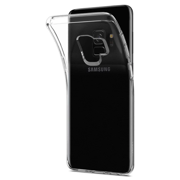 Spigen Galaxy S9 ile Uyumlu Kılıf Liquid Crystal 4 Tarafı Koruma Crystal Clear - Resim 3
