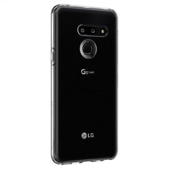 Spigen G8 ThinQ ile Uyumlu Kılıf Liquid Crystal Crystal Clear - 3