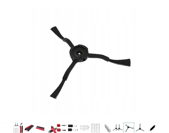 srfn ticaret Roborock S8, S8+, S8 Pro Ultra, Q5, Q5 Pro+, Q8, Q8 Max+ Uyumlu Yan Fırça - 2 Adet - 2