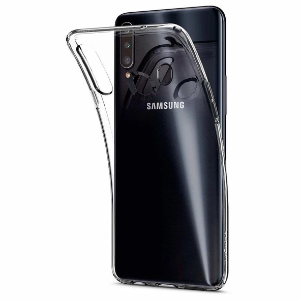 Spigen Galaxy A20s ile Uyumlu Kılıf Liquid Crystal Crystal Clear - 3