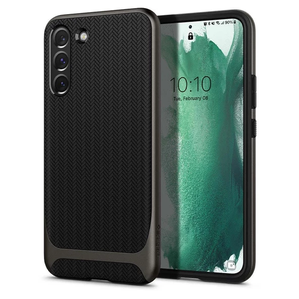 Spigen Galaxy S22 Plus 5G ile Uyumlu Kılıf Neo Hybrid Gunmetal