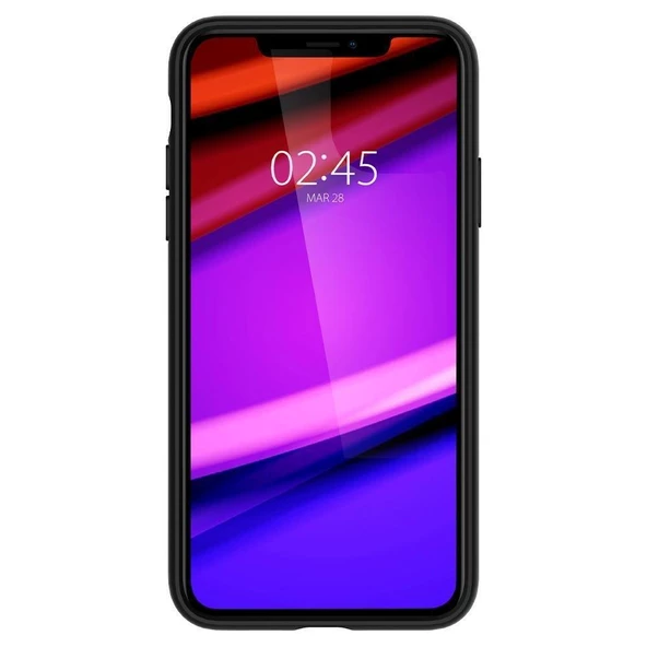 Spigen iPhone 11 Pro ile Uyumlu Kılıf Slim Armor Essential S Black - 3