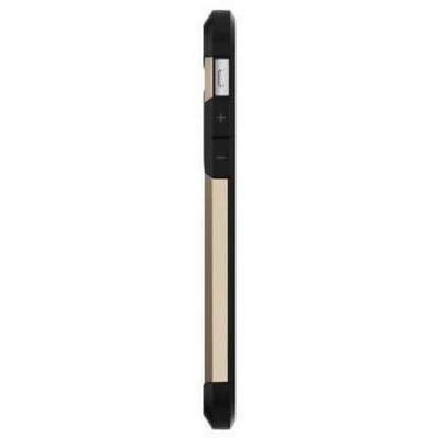 Spigen iPhone 7 ile Uyumlu Kılıf Tough Armor Champagne Gold - 4