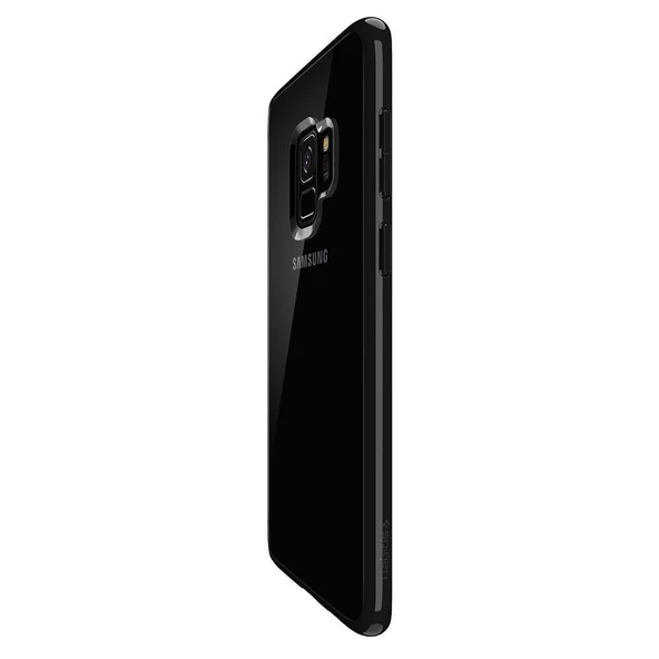 Spigen Galaxy S9 ile Uyumlu Kılıf Ultra Hybrid Midnight Black - Resim 3
