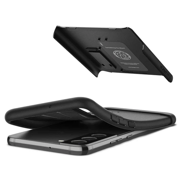 Spigen Galaxy S22 Plus 5G ile Uyumlu Kılıf Slim Armor Black - 2