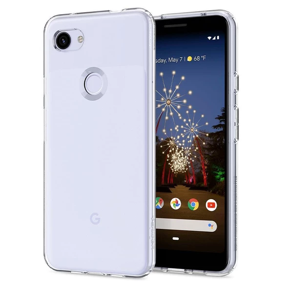 Spigen Pixel 2 XL ile Uyumlu Kılıf Liquid Crystal 4 Taraflı Koruma - 1