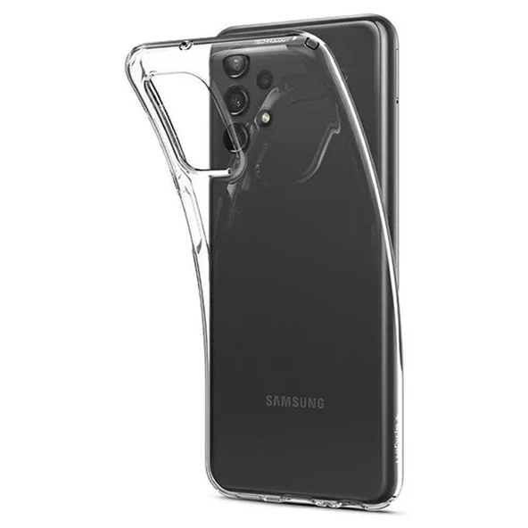 Spigen Galaxy A13 5G ile Uyumlu Kılıf Liquid Crystal 4 Tarafı Tam Koruma Crystal Clear - 4