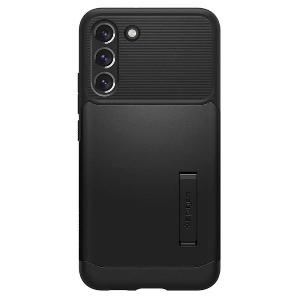 Spigen Galaxy S22 Plus 5G ile Uyumlu Kılıf Slim Armor Black - 4