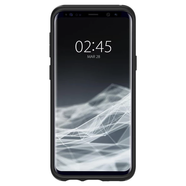 Spigen Galaxy S9 ile Uyumlu Kılıf Neo Hybrid Shiny Black - Resim 2