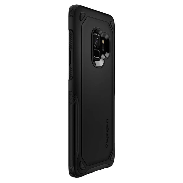 Spigen Galaxy S9 ile Uyumlu Kılıf Hybrid Armor Black - 5