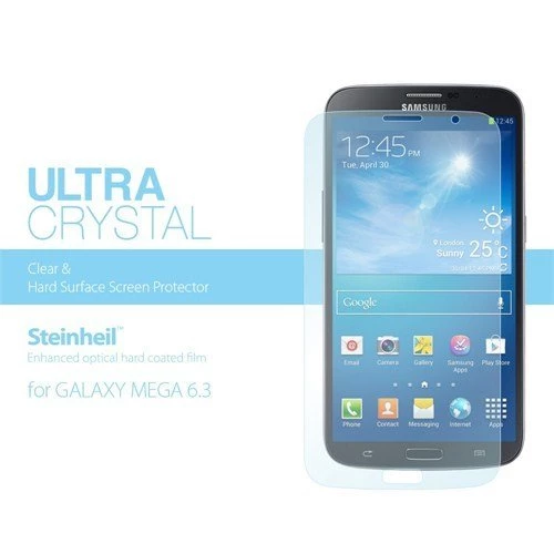 Spigen Galaxy Mega 6.3 ile Uyumlu Ekran Koruyucu Ultra Crystal - Resim 2