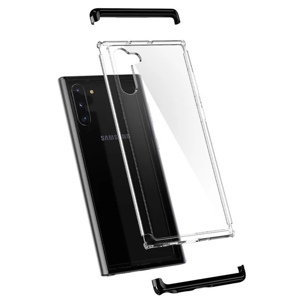 Spigen Galaxy Note 10 ile Uyumlu Kılıf Neo Hybrid NC Black - 3