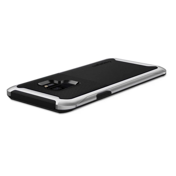 Spigen Galaxy S9 ile Uyumlu Kılıf Neo Hybrid Urban Silver Arctic - 4